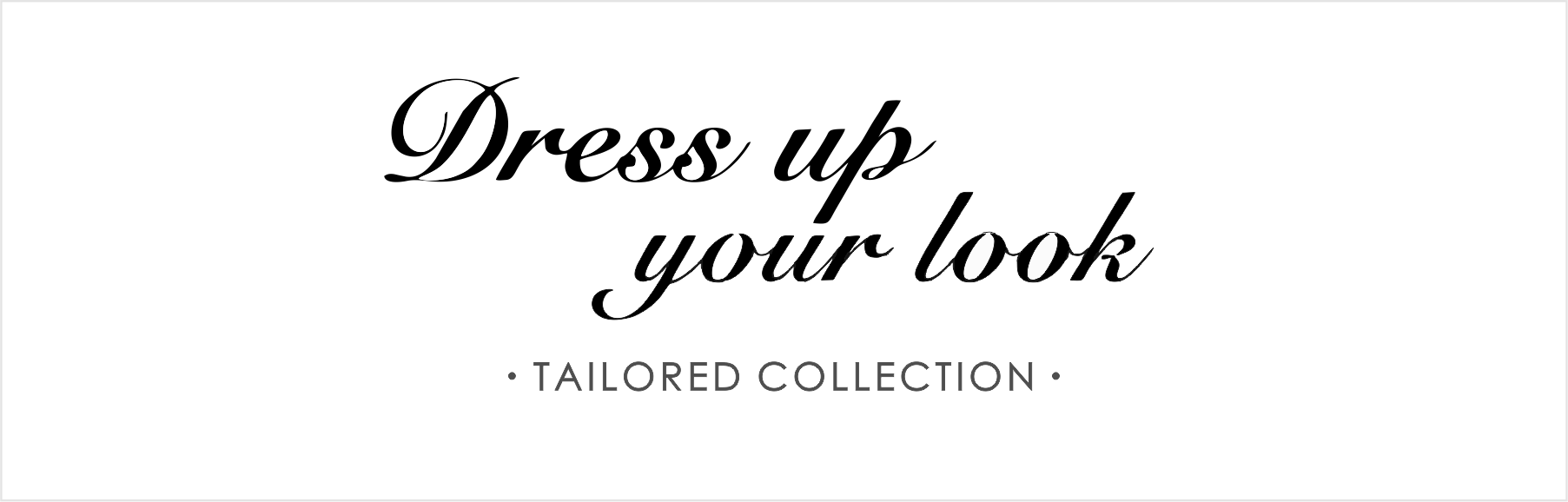 Dress up your look :: Anastasios Zervos :: Tailored Collection