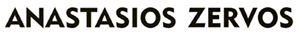 anastasios zervos fashion design logo